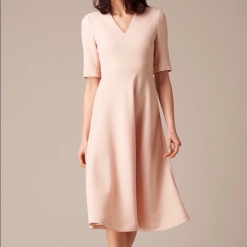 LK Bennett London Vivi Dress Putty Pink